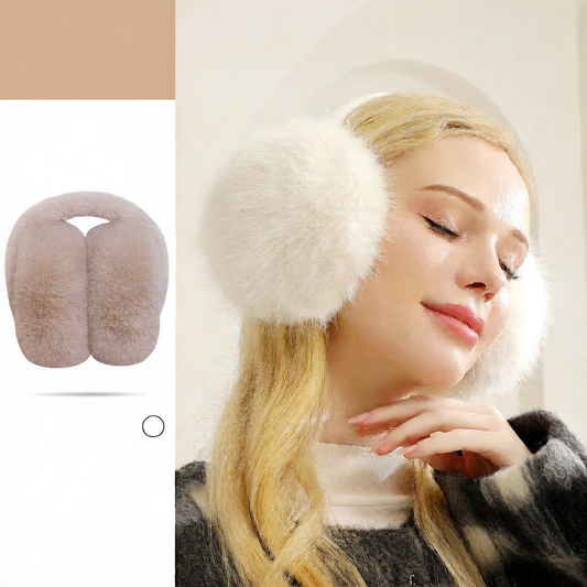 Luxora Lane™ Foldable Plush Winter Earmuffs for Warmth