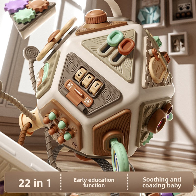 Luxora Lane 22-in-1 Baby Educational Activity Cube - Learn, Play & Grow
