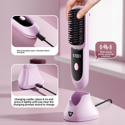 Luxora Lane™ Hot Air Straightening Comb