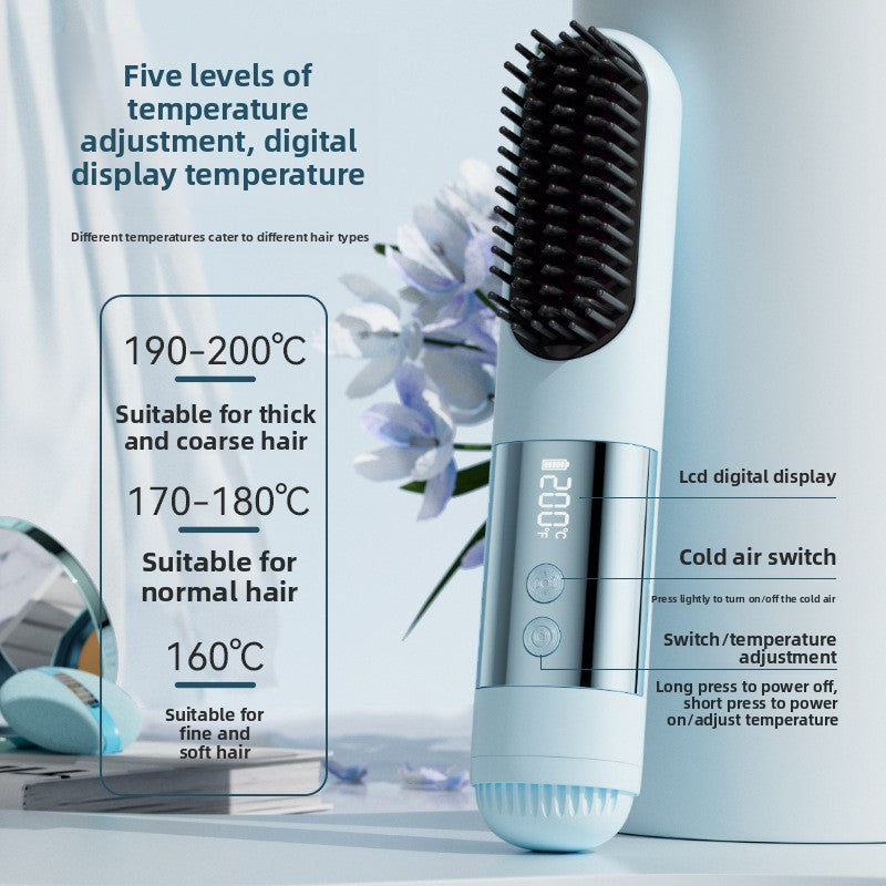 Luxora Lane™ Hot Air Straightening Comb