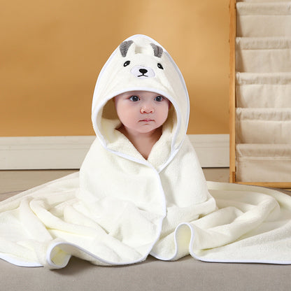 Luxora Lane Hooded Baby Bath Towel- Ultra Soft & Absorbent