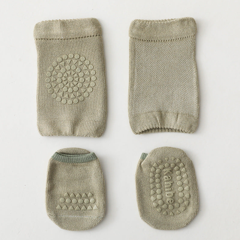 Luxora Lane baby anti-slip knee pad socks - crawling protection, photo 3