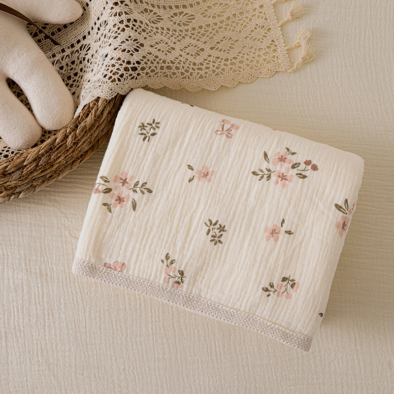 Luxora Lane Double-Layer Baby Blanket - Soft, Breathable & Skin-Safe