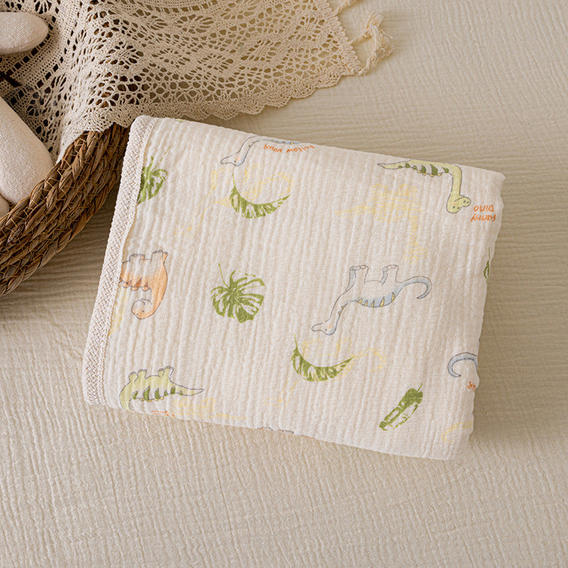 Luxora Lane Double-Layer Baby Blanket - Soft, Breathable & Skin-Safe