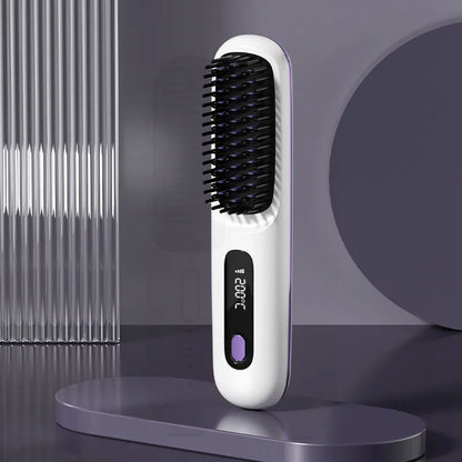 Luxora Lane™ Hot Air Straightening Comb