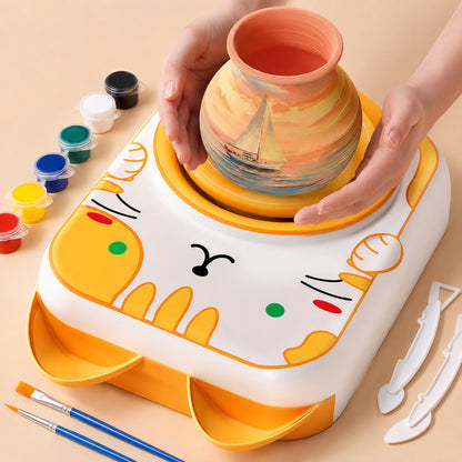 Creative Pottery Wheel Kit for Kids | DIY Art & Craft Set