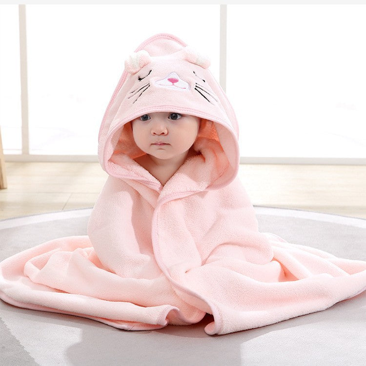 Luxora Lane Hooded Baby Bath Towel- Ultra Soft & Absorbent