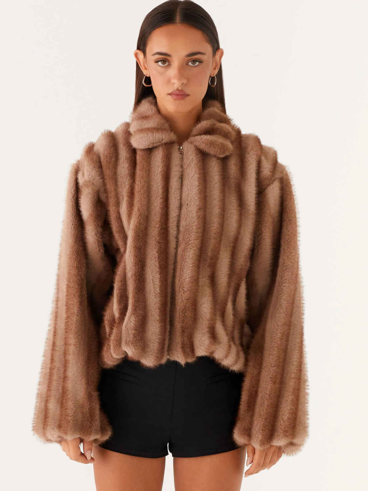 Luxora Lane™ Soft Faux Fur Winter Jacket