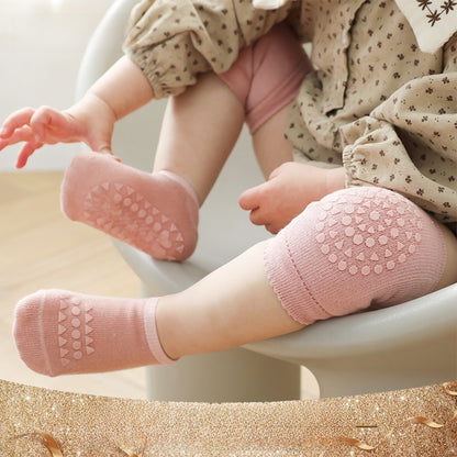 Luxora Lane baby anti-slip knee pad socks - crawling protection, photo 1