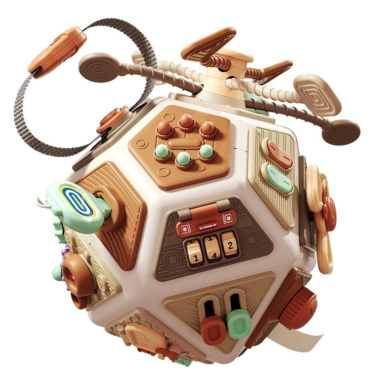 Luxora Lane 22-in-1 Baby Educational Activity Cube - Learn, Play & Grow