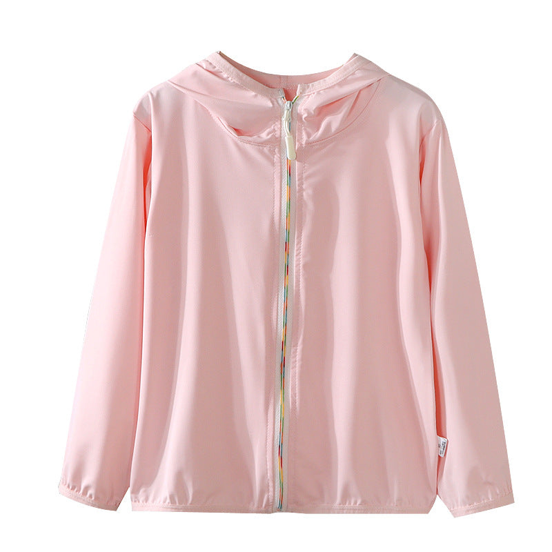 Kids UV Protection Hooded Jacket | Lightweight Summer Sun Coat